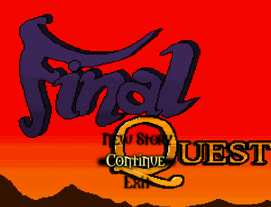 Final Quest | Title Screen