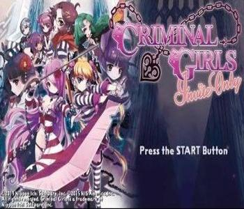  Criminal Girls: Invite Only (PlayStation Vita) : Video Games