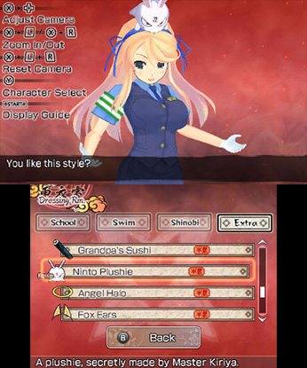 Random Game Saturday: Senran Kagura Burst (3DS). Testing out a setup for  Future 3DS streams. 