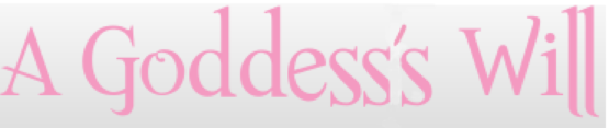 A Goddess's Will | Logo